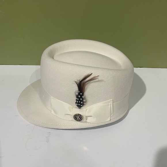 Bruno Capelo cap hat Australia wool ivory baseball - Picture 2 of 4